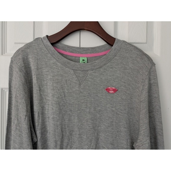 Honeydew Sugar Sweetheart Shortie Pajama Set Womens Size L Beso Lips NWT - Picture 3 of 13